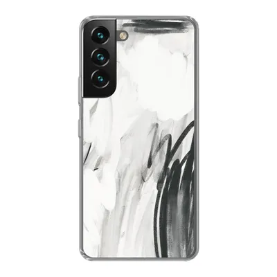 Produktbild von MuchoWow® Handyhülle Schutzhülle Hülle für Samsung Galaxy S22 Plus Kunst - Schwarz - Weiß - Abstrakt Silikon Softcase Handy Hülle - Schutzabdeckung
