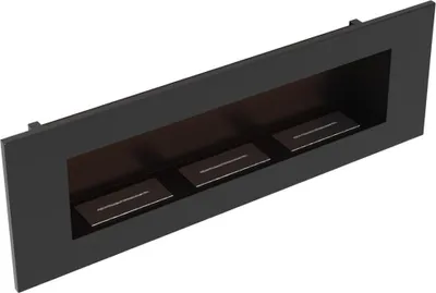 Produktbild von Wandkamin Bioethanol DELTA3 schwarz