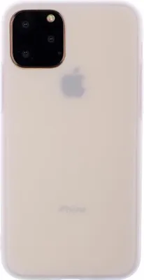 Produktbild von Hülle für Apple iPhone 11 Pro Max [6,5 Zoll] Silikon Cover Handy Case Matt Weiß