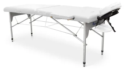 Image de Table de massage pliable en aluminium, conçue pour un usage professionnel
