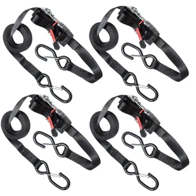 Produktbild von MasterLock 4 Zurrgurte mit Ratsche 4,25 m