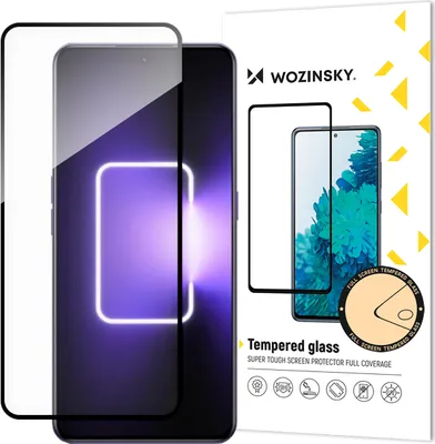 Produktbild von Wozinsky Vollen Kleber Gehärtetes Glas Gehärtetes Glas Für Realme Gt Neo 5 / Realme Gt3 9H Vollen Bildschirm Mit Schwarzem Rand