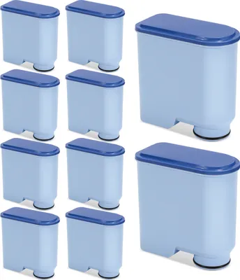 Image de Clanmacy 10x Waterdrop Filtre à eau de rechange pour Philips AquaClean CA6903/10 SÜD, Compatible avec les machines à café automatiques Saeco Philips