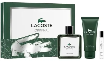 Produktbild von Lacoste Original Eau De Parfum Spray 100ml Set 3 Artikel