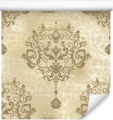 Produktbild von 10m VLIES TAPETE Rolle Pflanzen Blumen Blätter Ornamente Mosaik XXL
