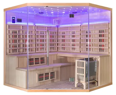 Immagine prodotto di Moderna sauna commerciale a vapore per 4-6 persone Sauna per la casa