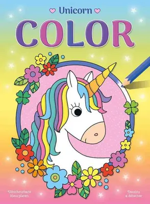 Image de Bloc à colorier Licorne