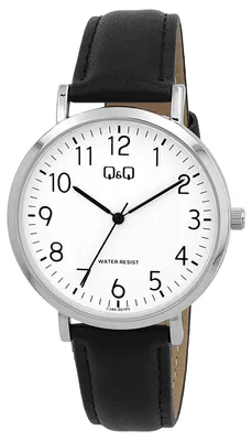 Produktbild von Herrenuhr Kunstlederion  silberfarbig, Mineralglas