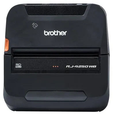 Zdjęcie produktu dla Brother RJ-4250WB, 203 x 203 DPI, 127 mm/s, Przewodowy i Bezprzewodowy, Czarny