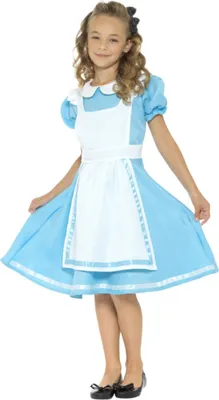 Produktbild von Alice in Wonderland Mädchen Kostüm 116