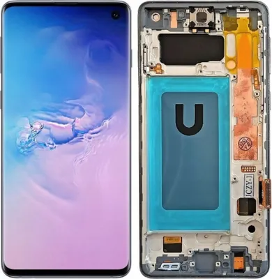 Produktbild von LCD displej a dotykové sklo, náhradní displej pro Samsung Galaxy S10 (SM-G973F) (Incell) s rámečkem, náhradní díly pro smartphone