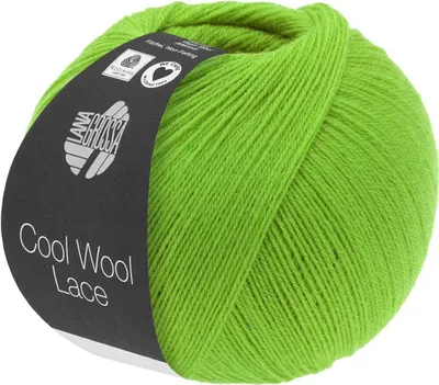 Produktbild von Lana Grossa - Cool Wool Lace 0055 frühlingsgrün