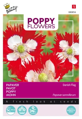 Produktbild von Buzzy Poppy Flowers Mohnblume Samen - Ca. 0,75 gr | Buzzy_080856