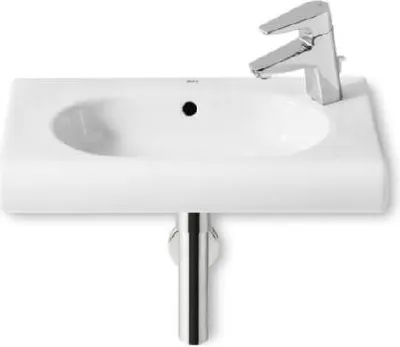 Produktbild von Roca Meridian - Handwaschbecken 550x320 mm, mit Überlauf, 1 Hahnloch, weiß A32724Y000