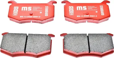 Obrázok produktu pre MS 13046080072-SET-MS Brzdové doštičky, brzdové čeľuste prednej nápravy pre MERCEDES-BENZ trieda M (W163)
