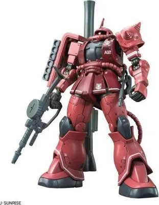 Image de Maquette BANDAI GUNDAM HGUC ZAKU II MS 06 R S RIDDEN SC 1/144 GUNPLA NOUVEAU Bandai