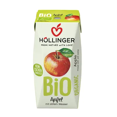 Zdjęcie produktu dla NEKTAR JABŁKOWY BEZ DODATKU CUKRÓW200 ml - HOLLINGER