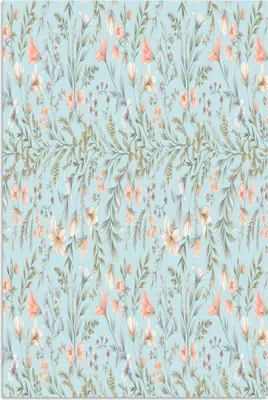 Produktbild von MuchoWow® Poster Blumen - Pastell - Collage 120x180 cm - Kunstposter