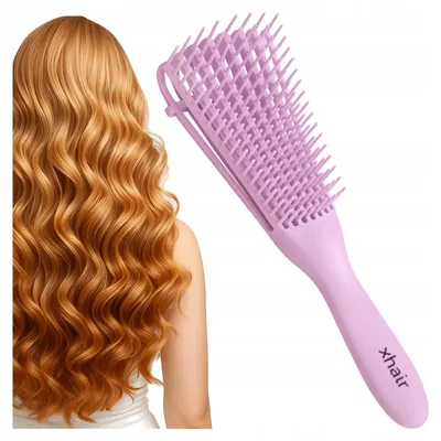 Produktbild von xhair Verstellbare Haarbürste für lockiges Haar Wellen