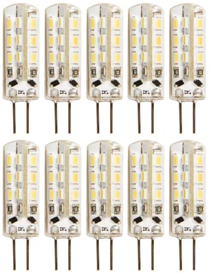 Produktbild von LED-Stiftsockellampe McShine ''Silicia'', G4, 1,5W, 120lm, warmweiß, 10er-Pack