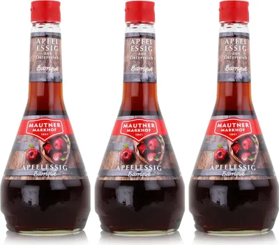 Produktbild von Mautner Apfelessig Barrique 0,5L - Essig aus Österreich (3er Pack)