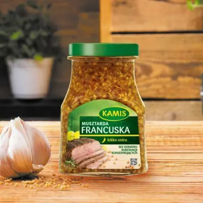 Produktbild von Kamis Französischer Senf ''Musztarda Francuska'' 185g