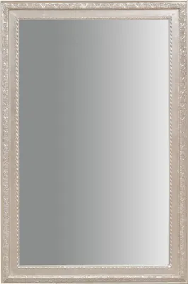 Produktbild von Wandspiegel groß holz 90 x 60 cm, Wandspiegel rechteckig, Badspiegel rechteckig, Silber