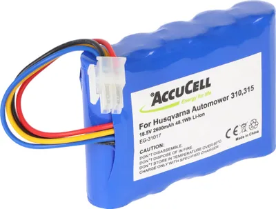 Zdjęcie produktu dla Akumulator odpowiedni do kosiarek Husqvarna Automower 310, 315 Li-Ion 584 85 28-01 18,5V 2600mAh 48,1Wh od modelu 2015
