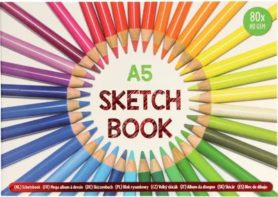 Produktbild von Drawing Book A5 80 Sheets