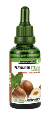 Produktbild von Stevia Flavours 50ml HAZELNUT