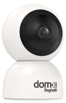 Zdjęcie produktu dla Beghelli 60028, Kamera bezpieczeństwa IP, Wewnętrzna, Bezprzewodowy, Sufit/ściana/biurko, Biały, 102°