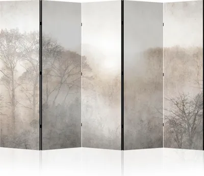 Produktbild von LUMASOUL Paravent doppelseitiger, Paravent Raumteiler Innen, Motiv Landschaft 2, 225x172 cm