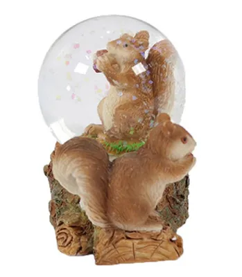 Produktbild von Glitzerkugel Eichhörnchen,  Schneekugel Tier Tiere Schneekugeln Waldtier