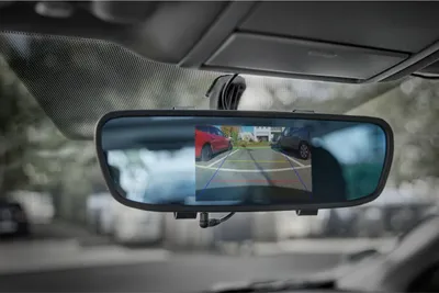 Produktbild von AEG Rückfahrkamera SR5 mit 12,7 cm 5 LCD-Rückspiegelmonitor