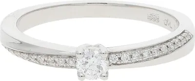 Produktbild von JuwelmaLux Ring 585 Weißgold mit Brillanten JL10-07-3214 58