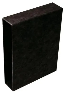 Produktbild von Schaubek Schuber für Einsteckbücher mit 64 Seiten Schwarz