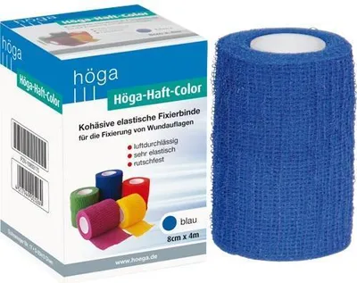 Image de Höga-Haft-Color 8cmx4m bleu 1 pc