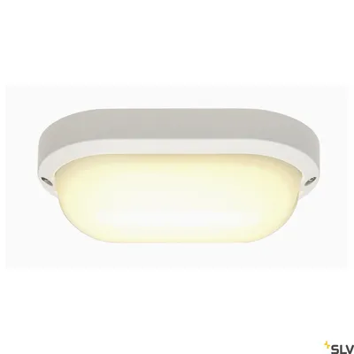 Produktbild von SLV 229931 TERANG 2 Wand- und Decken- leuchte oval weiss 3000K IP44