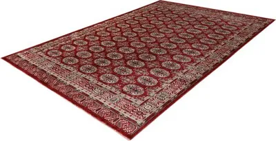 Produktbild von Lalee Dakar Klassischer Orientteppich Traditioneller Afghanischer Teppich 160x230 cm Rot