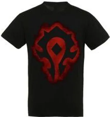 Produktbild von WORLD OF WARCRAFT - Tshirt Horde - man SS black - new fit S
