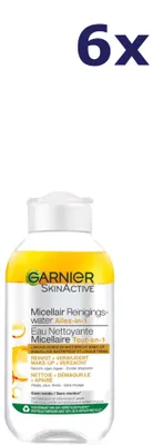 Produktbild von 6x Garnier Micellair Water 100ml Reinigingswater olie