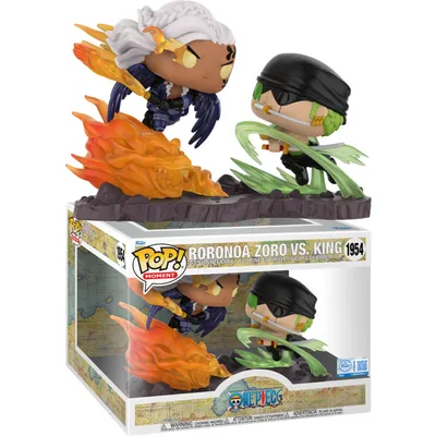 Produktbild von Funko Pop! Animation: One Piece - Roronoa Zoro vs. King (Unmasked) Moments Special Edition 1954