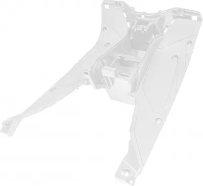 Zdjęcie produktu dla Biała stopka owiewki Maxtuned kompatybilna z Nitro, Aerox