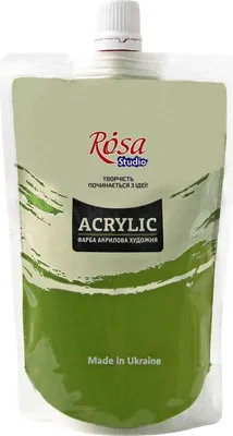 Zdjęcie produktu dla Rosa Studio Farba akrylowa Olive Green (441) 200 ml 1 szt.