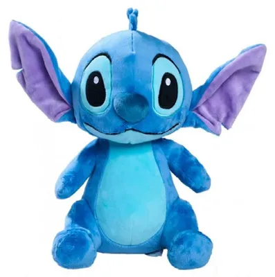 Image de Peluche stitch 30 cm - dessin animé - doudou licence disney