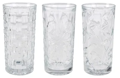 Obrázok produktu pre Koopman Sada pohárov s vzorom Atmosfera 380 ml – 3 ks