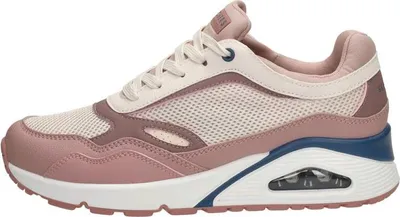 Productafbeelding van Skechers Uno - Heel Hints  Sneakers Laag - roze - Maat 37