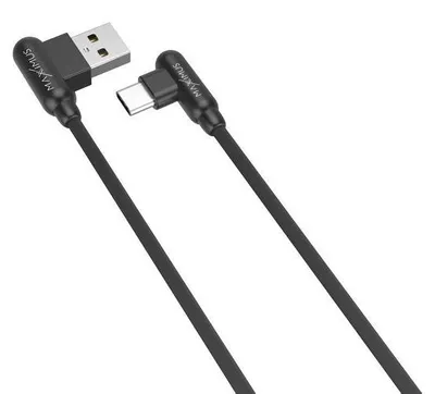 Obrázek produktu pro Kabel USB Type-C Maxximus Mx Corner 2,4A Fast Charging 1m