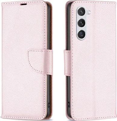 Produktbild von Mobigear Excellent  Samsung Galaxy S23 Hülle Klapphülle Geldbörse - Roségold