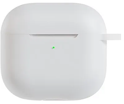 Productafbeelding van Go Go Gadget - Siliconen hoesje - Geschikt voor Apple AirPods 4 - Wit